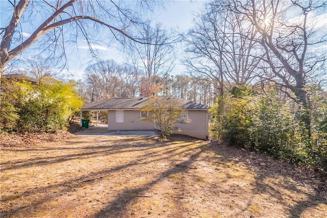 3018 Meadowview Dr SE, Atlanta, GA 30316 - view of side of property with a patio area