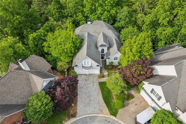 aerial view