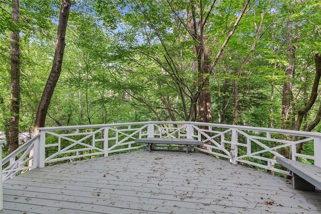 view of deck