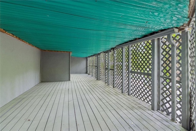 view of deck