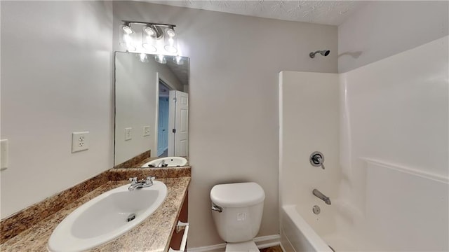 514 Jadetree Ln, Atlanta, GA 30349 - full bathroom featuring toilet, vanity, and bathing tub / shower combination