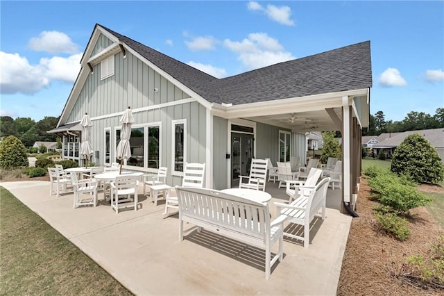 242 Aspen Way, Dallas, GA 30157 - view of patio with outdoor dining area