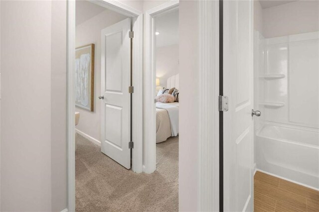 1346 Riverstone Rd Unit 107, Jonesboro, GA 30238 - corridor with carpet