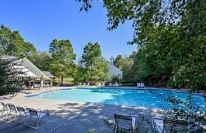 view of community pool