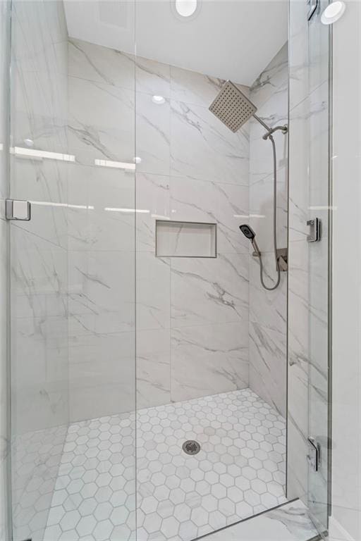 101 Fairfield Ct, Atlanta, GA 30314 - full bathroom featuring a marble finish shower