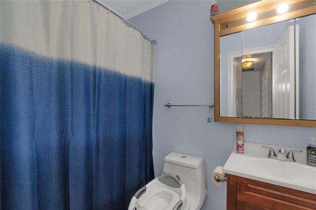 147 Midland Dr, Stockbridge, GA 30281 - bathroom featuring toilet and vanity