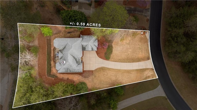 5955 Manchester Ln, Gainesville, GA 30506 - view of front of property featuring stone siding, a chimney, and concrete driveway