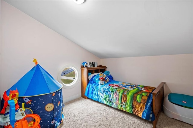 5955 Manchester Ln, Gainesville, GA 30506 - bedroom featuring carpet floors and lofted ceiling