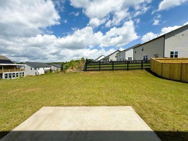 4935 Bellehurst Ln, Cumming, GA 30040 - view of yard featuring a patio area and a residential view