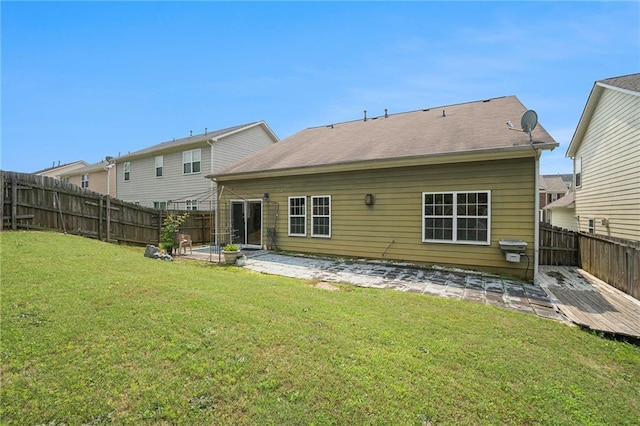 7761 Parkside Dr, Lithia Springs, GA 30122 - rear view of house featuring a patio area