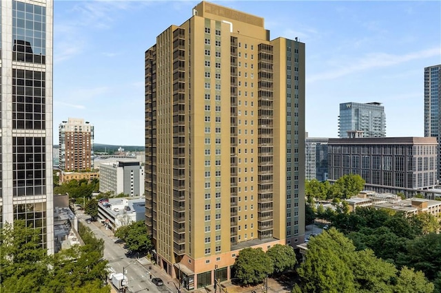 view of property with a city view