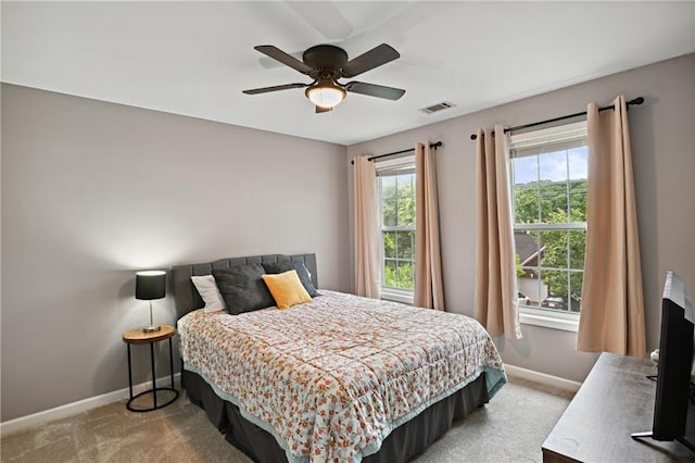 1185 Charter Club Dr, Lawrenceville, GA 30043 - bedroom featuring baseboards, carpet flooring, and ceiling fan