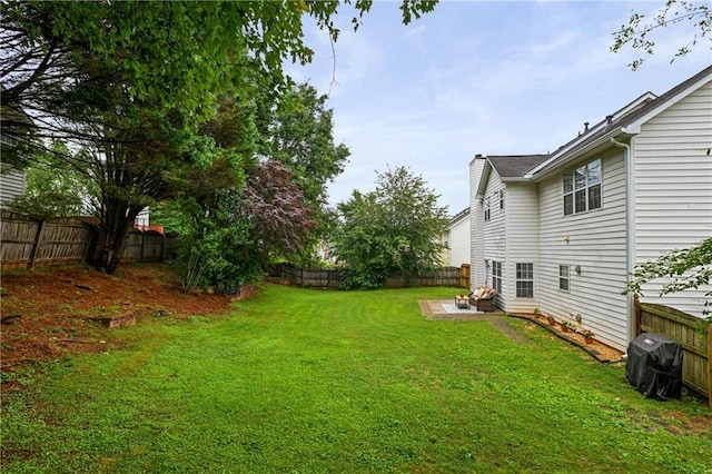 1185 Charter Club Dr, Lawrenceville, GA 30043 - view of yard featuring a patio area