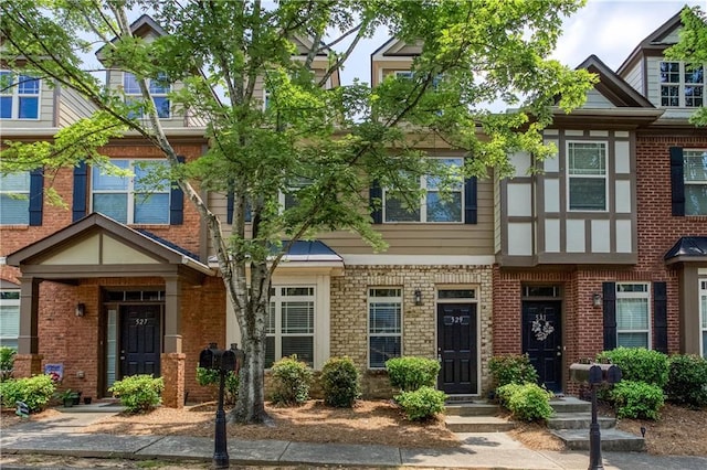 529 Ridge View Xing, Woodstock, GA 30188 - view of front of home featuring brick siding
