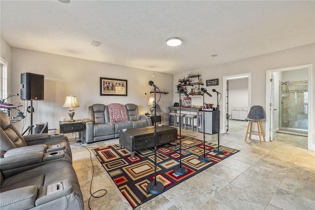 view of living room