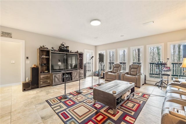 view of living room