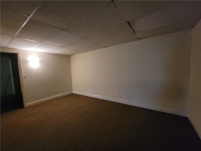 180 Preston Oaks Dr, Johns Creek, GA 30022 - spare room with a paneled ceiling and carpet flooring