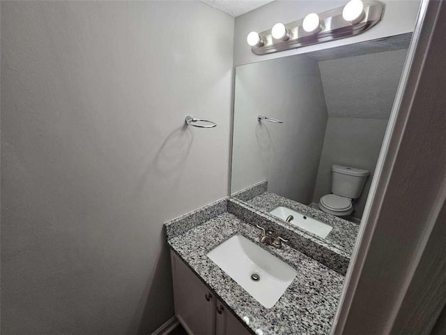 6500 Wellington Chase Ct, Lithonia, GA 30058 - half bathroom featuring toilet and vanity