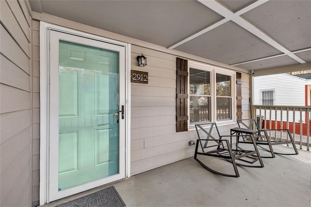 2912 Palm Dr, East Point, GA 30344 - entrance to property with a porch