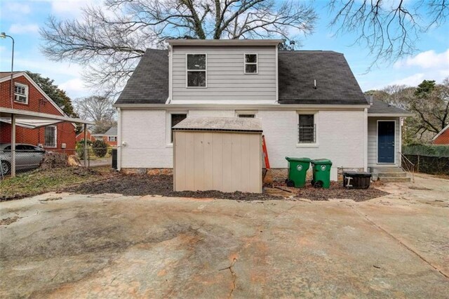 view of back of house