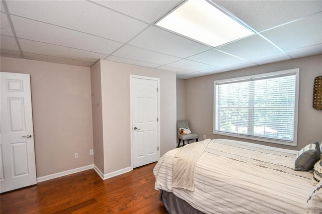 4742 Thunder River Dr, Gainesville, GA 30506 - bedroom featuring a paneled ceiling and wood finished floors
