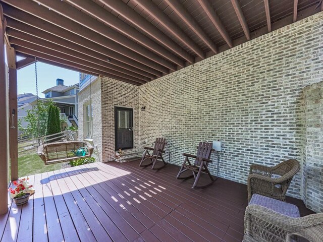 535 Crested Hawk Rdg, Canton, GA 30114 - view of deck