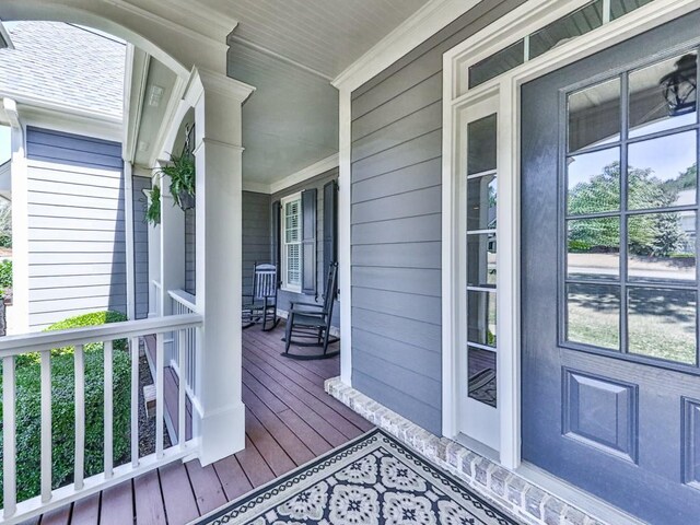 535 Crested Hawk Rdg, Canton, GA 30114 - deck with covered porch