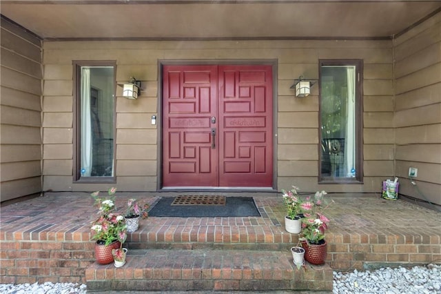 view of property entrance