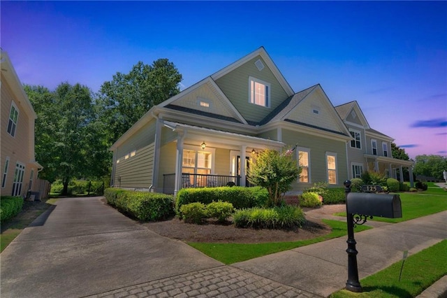 125 Rabbits Run, Fayetteville, GA 30215 - view of front of house with a porch