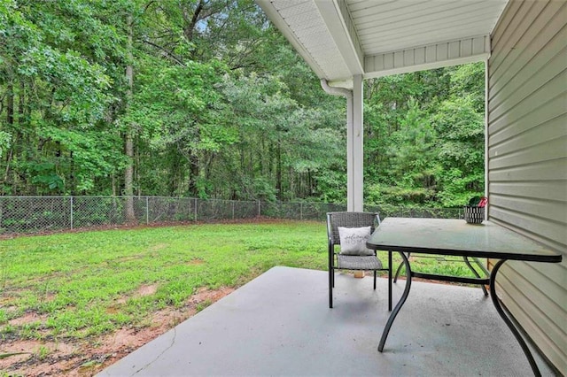 2551 Luther Bailey Rd, Senoia, GA 30276 - fenced backyard with a patio