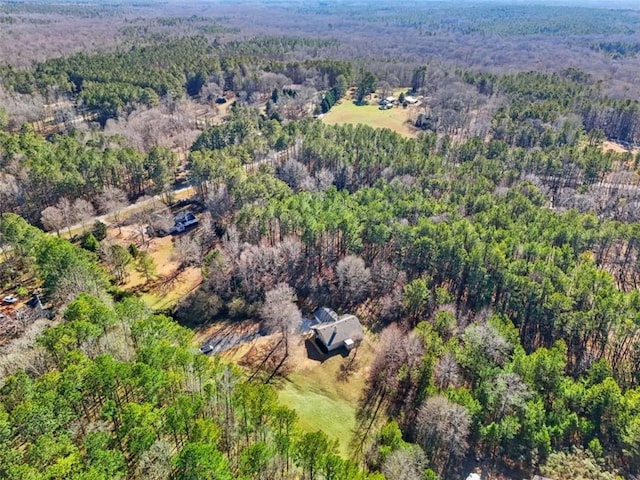 2551 Luther Bailey Rd, Senoia, GA 30276 - aerial view of a forest