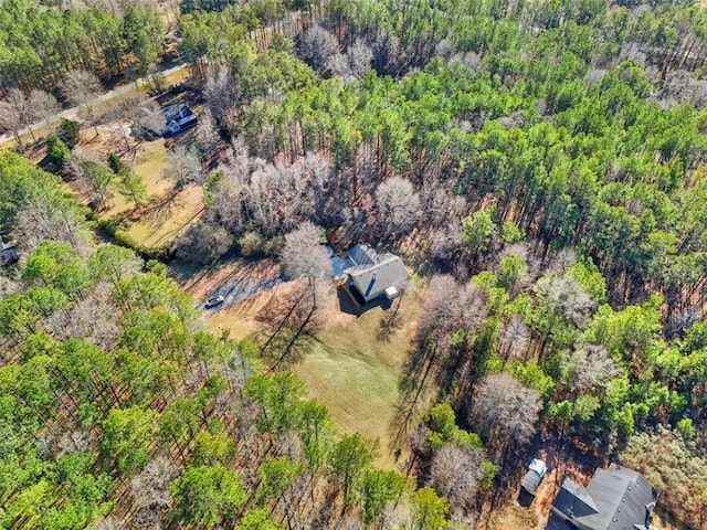 2551 Luther Bailey Rd, Senoia, GA 30276 - drone / aerial view of a heavily wooded area