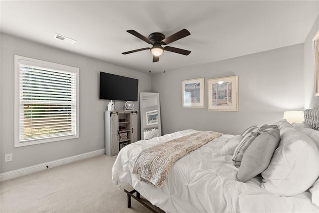 2213 Independence Ln, Buford, GA 30519 - bedroom featuring carpet floors and ceiling fan
