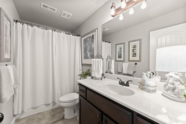 2213 Independence Ln, Buford, GA 30519 - bathroom featuring vanity and shower / tub combo with curtain