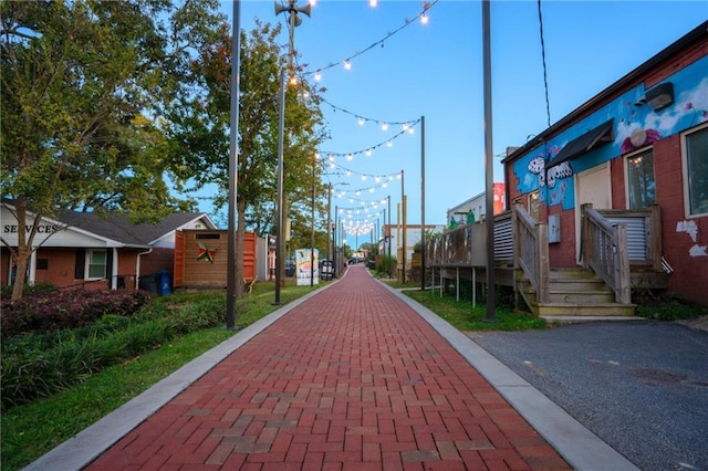 view of road