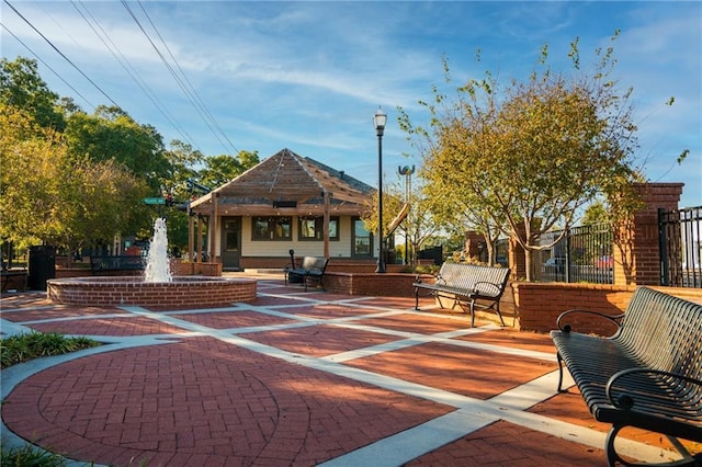 view of property's community