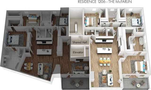 8200 Main St Unit 1206, Woodstock, GA 30188 - property floor plan