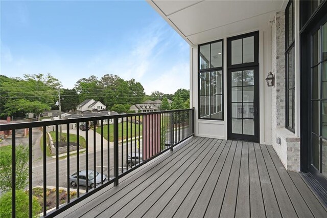 8200 Main St Unit 1206, Woodstock, GA 30188 - view of wooden deck