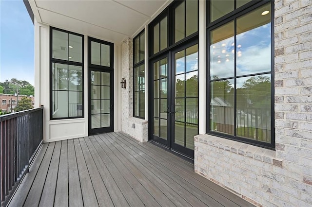 8200 Main St Unit 1206, Woodstock, GA 30188 - deck featuring french doors