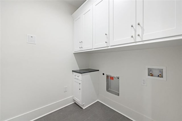 8200 Main St Unit 1206, Woodstock, GA 30188 - laundry area featuring cabinet space, washer hookup, electric dryer hookup, and baseboards