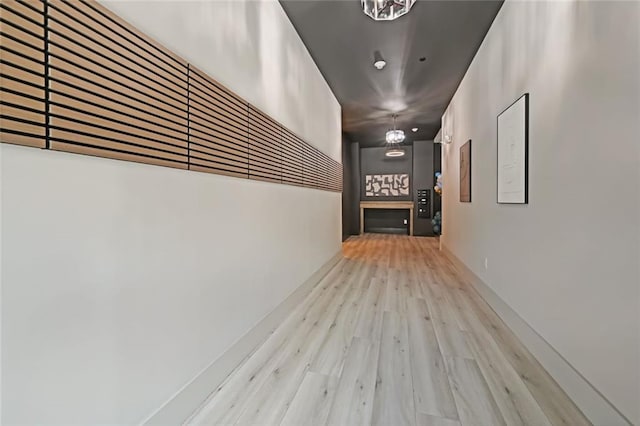 8200 Main St Unit 1206, Woodstock, GA 30188 - corridor featuring light wood-style flooring