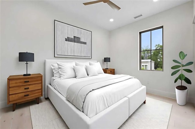 8200 Main St Unit 1206, Woodstock, GA 30188 - bedroom featuring recessed lighting, baseboards, and ceiling fan