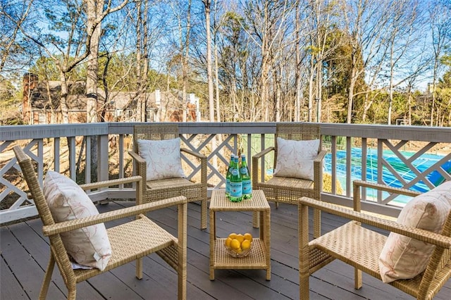 2470 Hopewell Plantation Dr, Milton, GA 30004 - view of wooden terrace