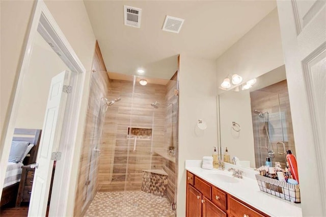 2685 Sardis Chase Ct, Buford, GA 30519 - ensuite bathroom featuring vanity and a stall shower