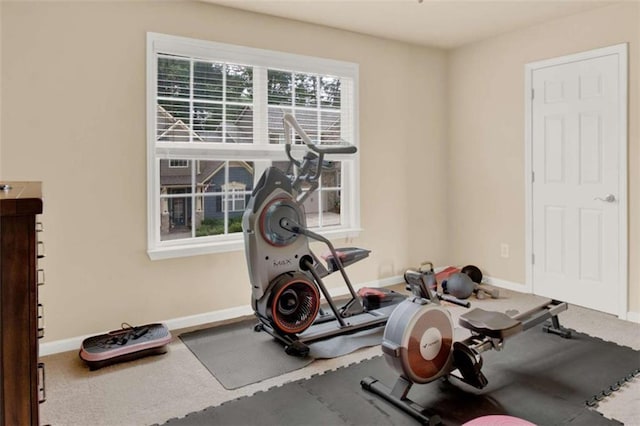 2685 Sardis Chase Ct, Buford, GA 30519 - workout area featuring baseboards