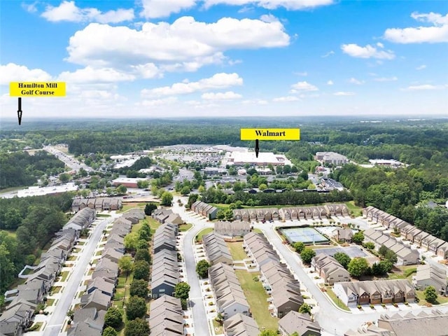 2685 Sardis Chase Ct, Buford, GA 30519 - bird's eye view of a heavily wooded area