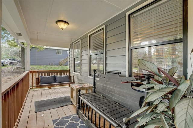 151 Quail Hollow Dr, Dallas, GA 30157 - view of wooden porch