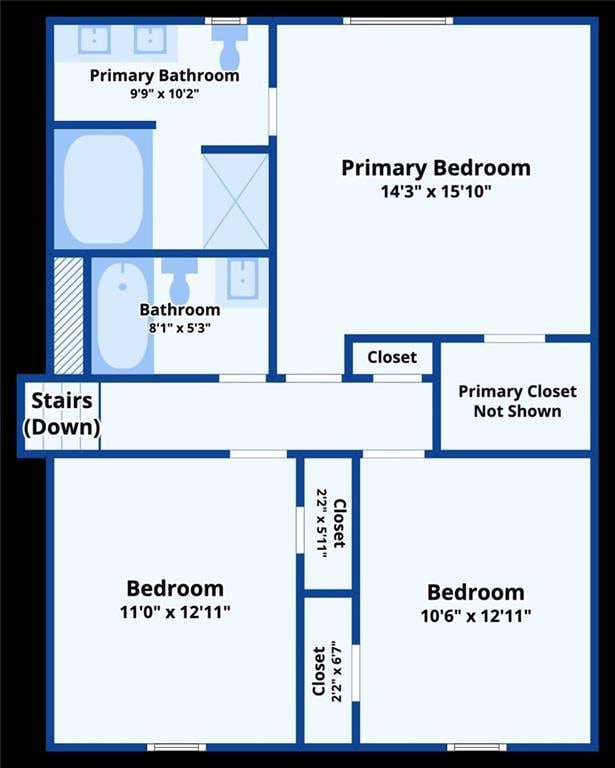151 Quail Hollow Dr, Dallas, GA 30157 - view of room layout