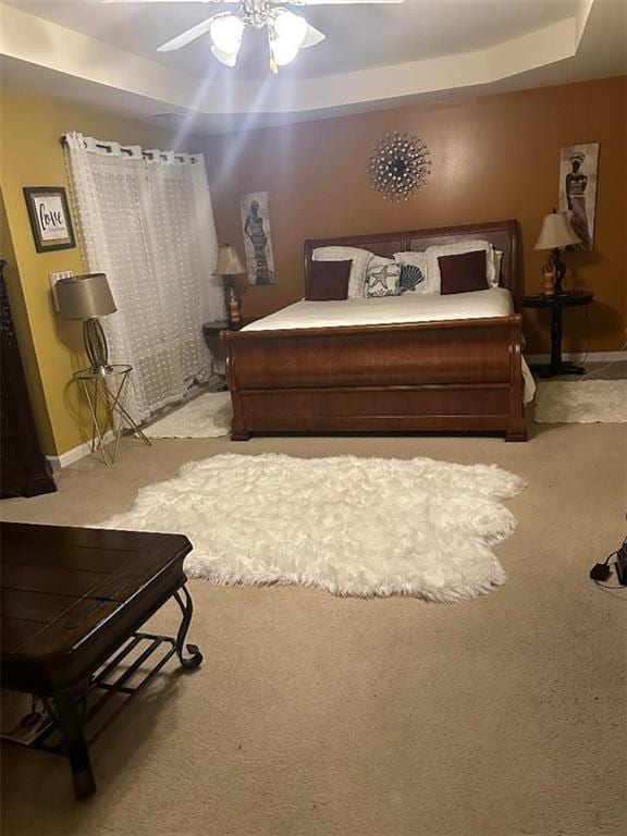 7946 Gossamer, Fairburn, GA 30213 - carpeted bedroom featuring baseboards and a ceiling fan