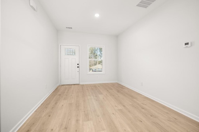 4400 Ross Estates Ct, Snellville, GA 30039 - spare room with light wood-style floors, baseboards, and recessed lighting